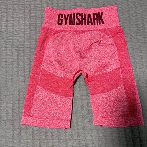 Gymshark seamless bike short in red medium